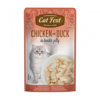 CAT FEST ΦΙΛΕΤΑΚΙΑ ΚΟΤΟΠΟΥΛΟ & ΠΑΠΙΑ σε ΖΕΛΕ 70gr